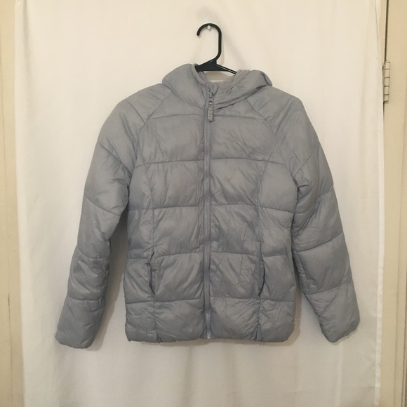 3/$35❤️Old Navy Grey girl hoodie jacket size 14 - Picture 2 of 11